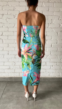 Rococo Sand | Loiss Midi Dress | Turquoise