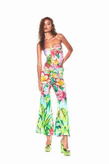 Rococo Sand | Lora Pants | Multicolor Hibiscus