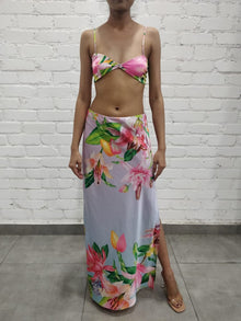 Rococo Sand | Lora Long Skirt | Multicolor