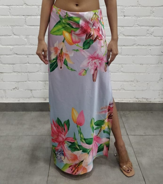 Rococo Sand | Lora Long Skirt | Multicolor