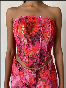 Rococo Sand | Mabel Corset Top | Pink
