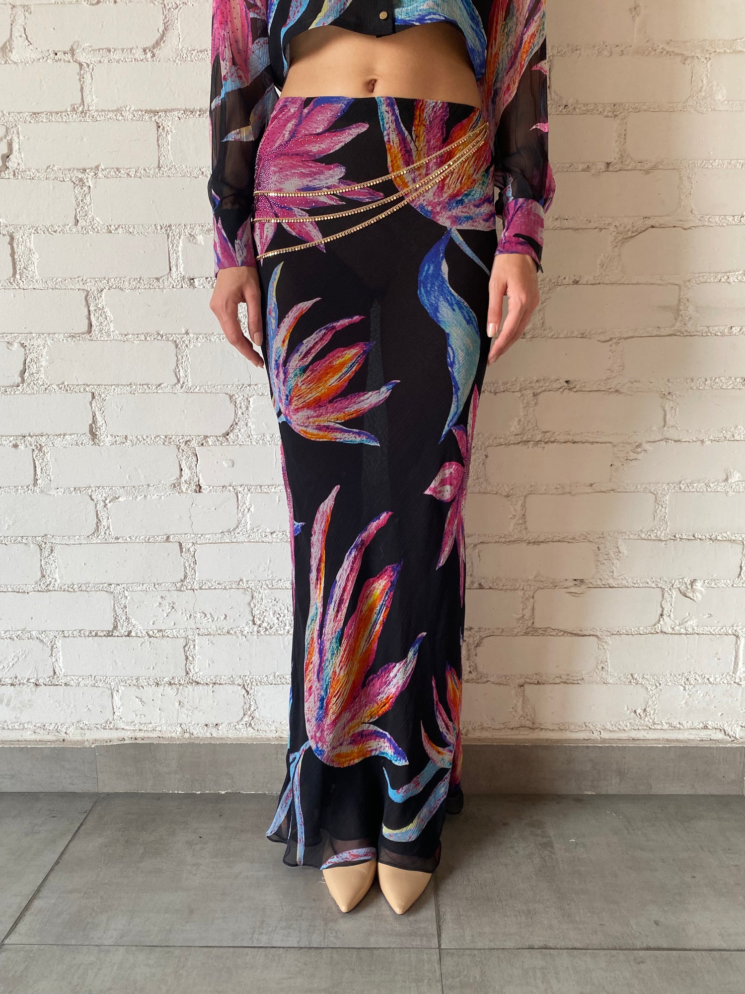Rococo Sand | Margo Maxi Skirt | Black