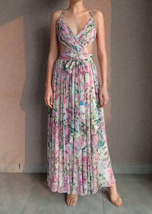 Rococo Sand | Mist Long Skirt | Multicolor