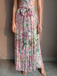 Rococo Sand | Mist Long Skirt | Multicolor