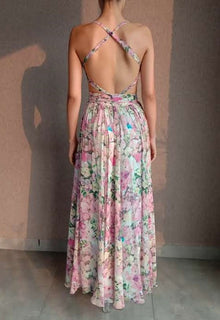 Rococo Sand | Mist Long Skirt | Multicolor