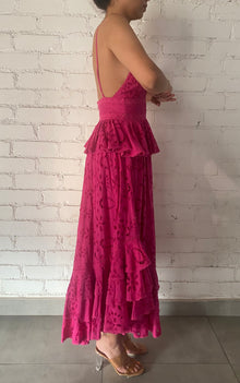 Rococo Sand | Moss Long Dress | Bubblegum Pink