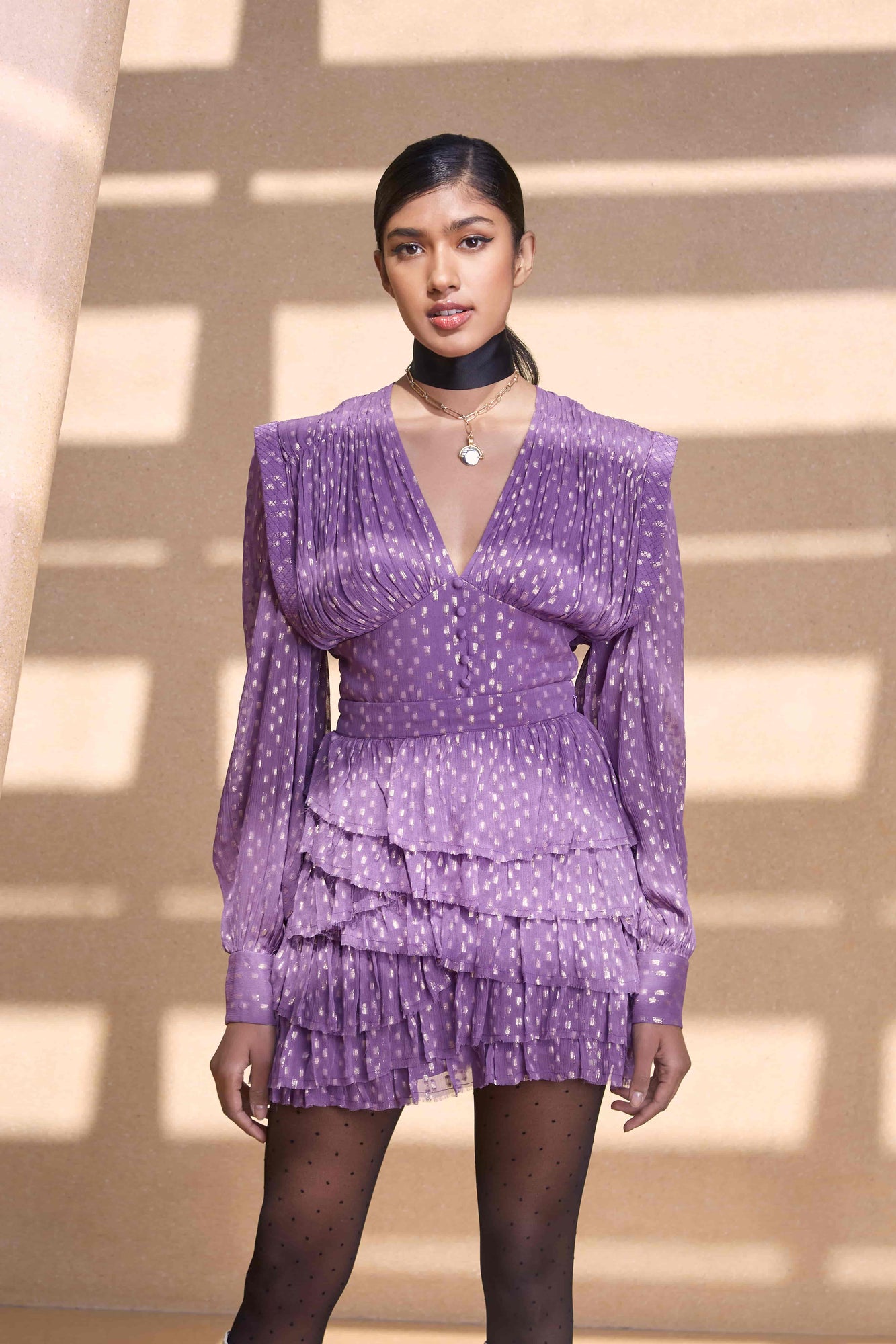 Rococo Sand | Nott Top | Orchid
