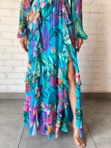 Rococo Sand | Ocean Maxi Dress | Multicolor