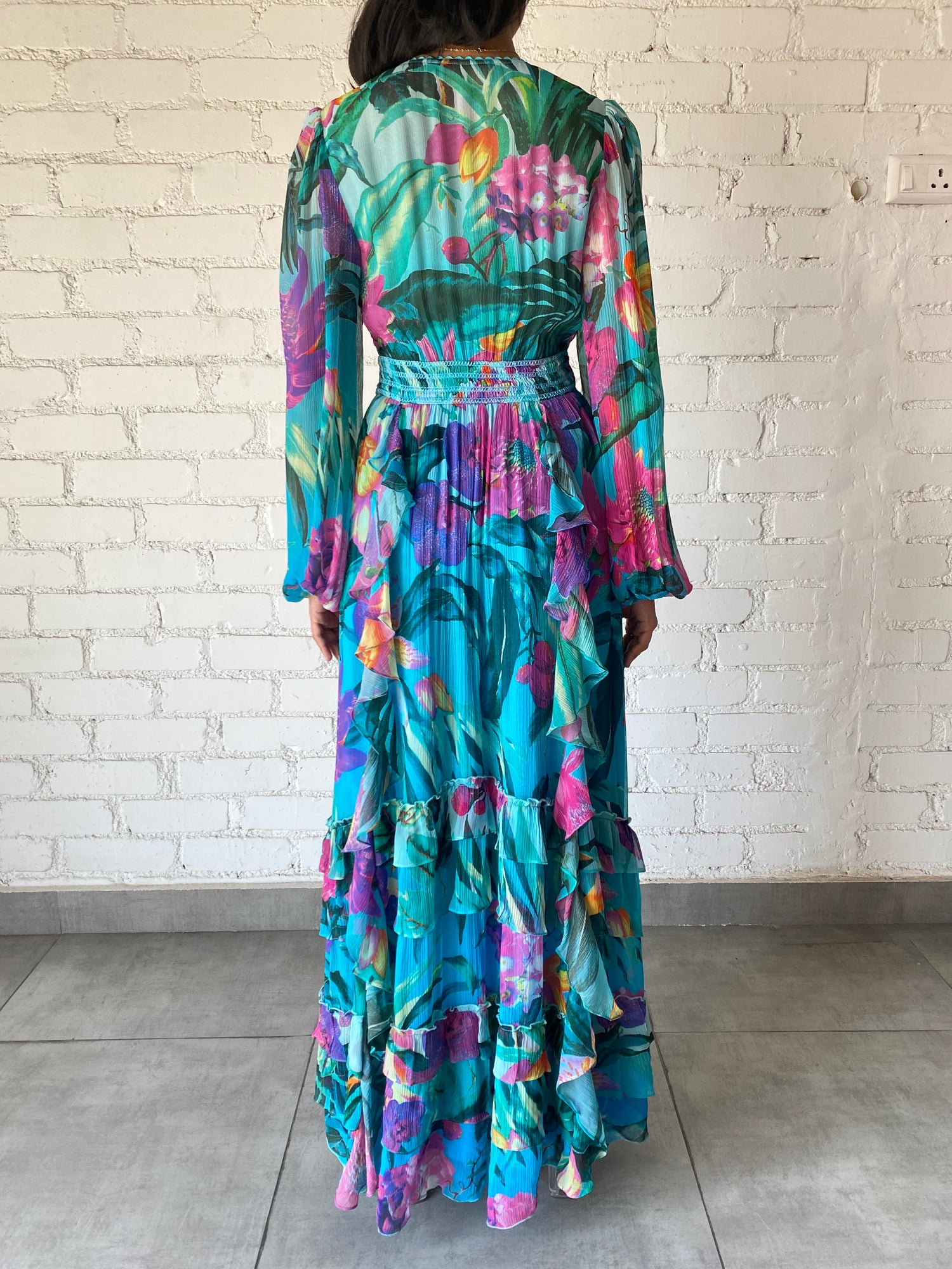 Rococo Sand | Ocean Maxi Dress | Multicolor
