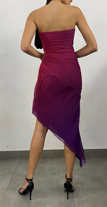 Rococo Sand | Paige Sleeveless Long Dress | Pink/Purple