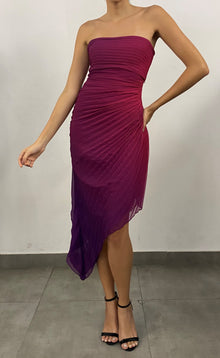 Rococo Sand | Paige Sleeveless Long Dress | Pink/Purple