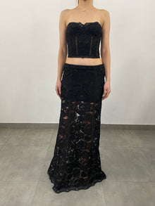 Rococo Sand | Paris Maxi Skirt | Black