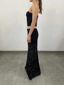 Rococo Sand | Paris Maxi Skirt | Black