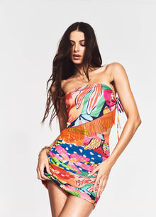Rococo Sand | Plum Skirt | Multicolor