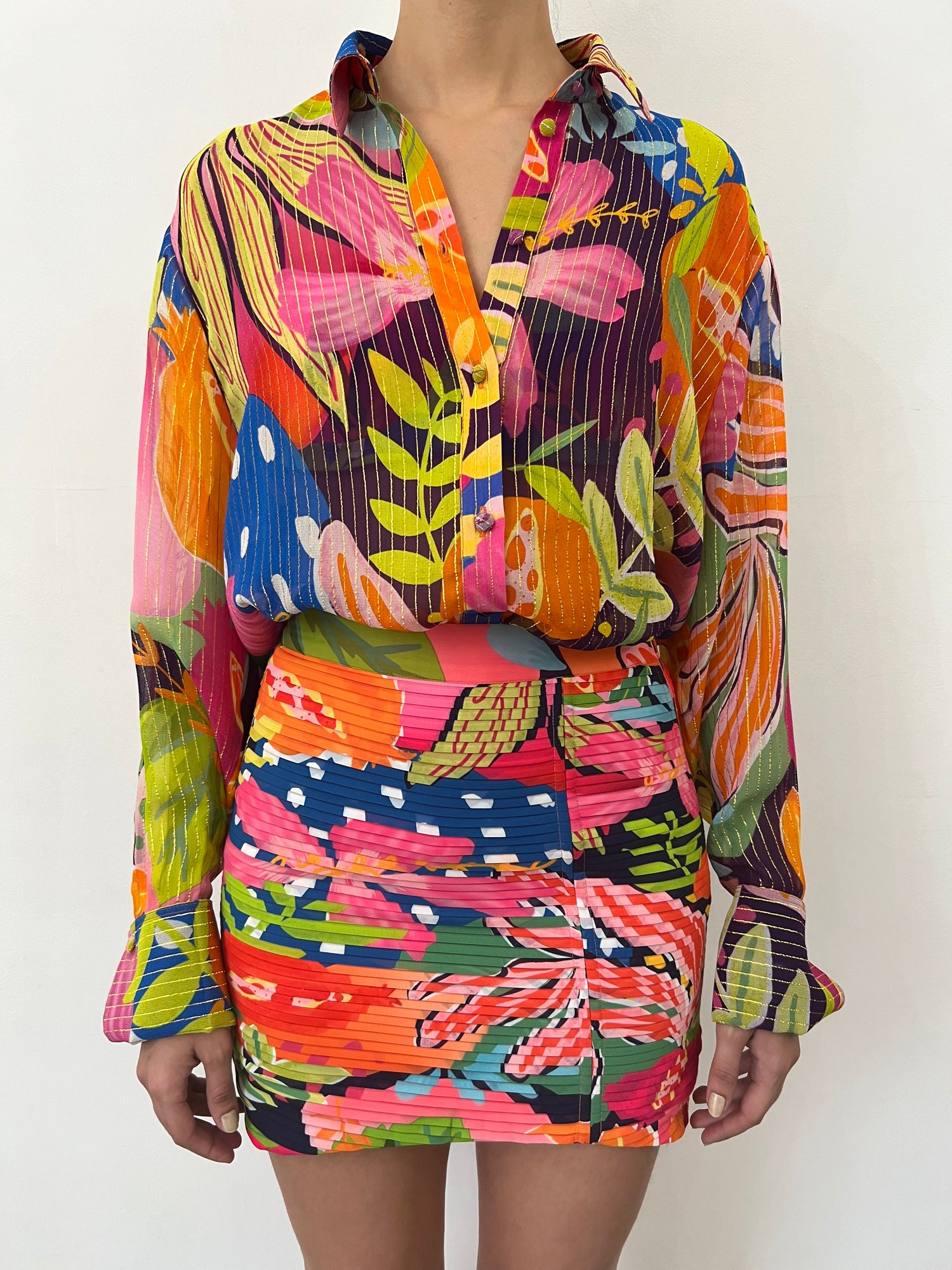 Rococo Sand | Plum Shirt | Multicolor