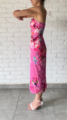 Rococo Sand | Quin Midi Dress | Pink