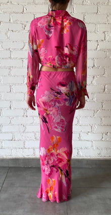 Rococo Sand | Quin Long Skirt | Pink