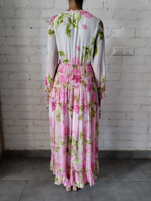 Rococo Sand | Ren High Low Dress | Multicolor