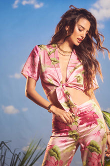 Rococo Sand | Ren Top | Pink/Lotus