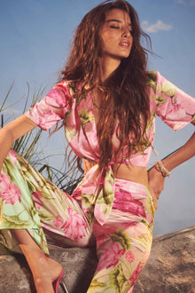 Rococo Sand | Ren Top | Pink/Lotus