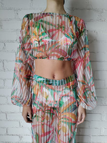 Rococo Sand | Rio Crop Top | Multicolor