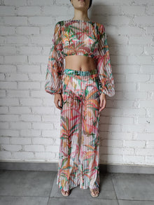 Rococo Sand | Rio Crop Top | Multicolor