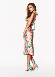 Rococo Sand | Rio Tropical Midi Dress | Multicolor