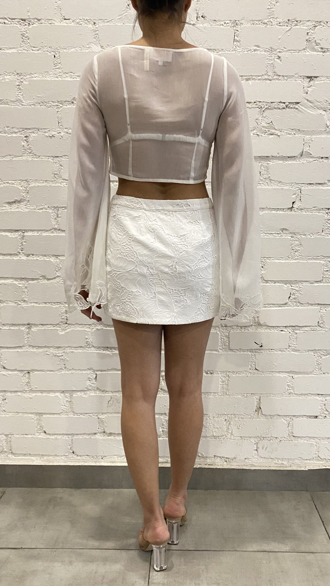 Rococo Sand | Rita Bralette | White