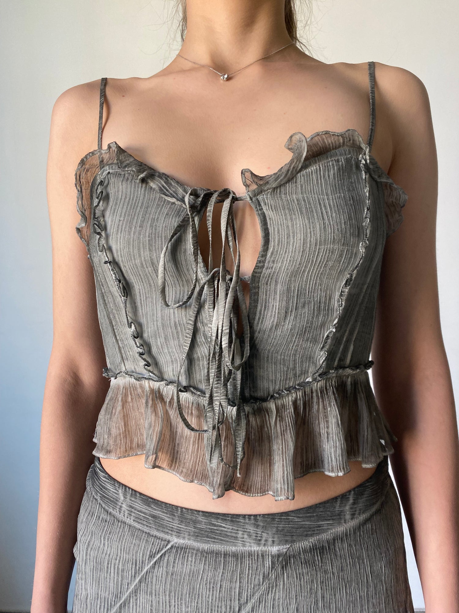 Rococo Sand Corset Top