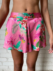 Rococo Sand | Rue Elastic Waist Shorts | Pink