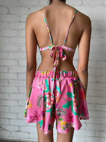Rococo Sand | Rue Elastic Waist Shorts | Pink