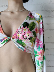 Rococo Sand | Rue Floral Top | White Multi