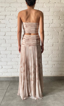 Rococo Sand | Ryan High Low Skirt | Light Brown