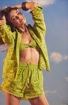 Rococo Sand | Sasha Shorts | Green