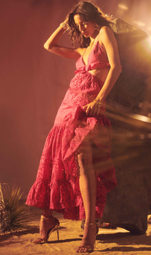 Rococo Sand | Sasha Long Dress | Pink
