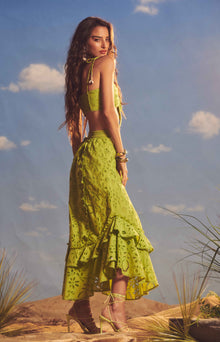 Rococo Sand | Sasha Bandeau | Apple Green