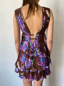 Rococo Sand | Shay Short Dress | Brown Multi