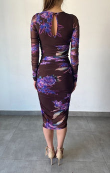 Rococo Sand | Shay Midi Dress | Brown