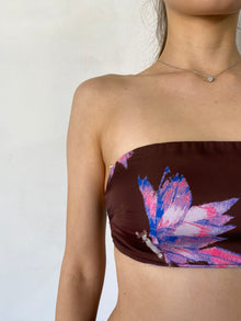 Rococo Sand | Shay Floral Bandeau | Brown