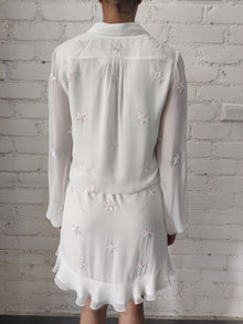 Rococo Sand | Stellar Short Dress | White