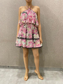 Rococo Sand | Tessa Short Dress | Pink Multi
