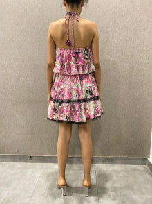 Rococo Sand | Tessa Short Dress | Pink Multi