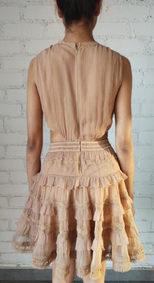 Rococo Sand | Tessa Short Dress | Tan