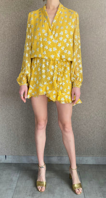 Rococo Sand | Vega Short Dress | Yellow