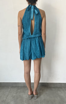 Rococo Sand | Vita Mini Dress | Teal