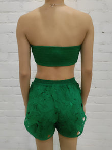 Rococo Sand | Zena Shorts | Green