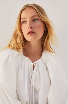 Cotton Bubble Top | Milk