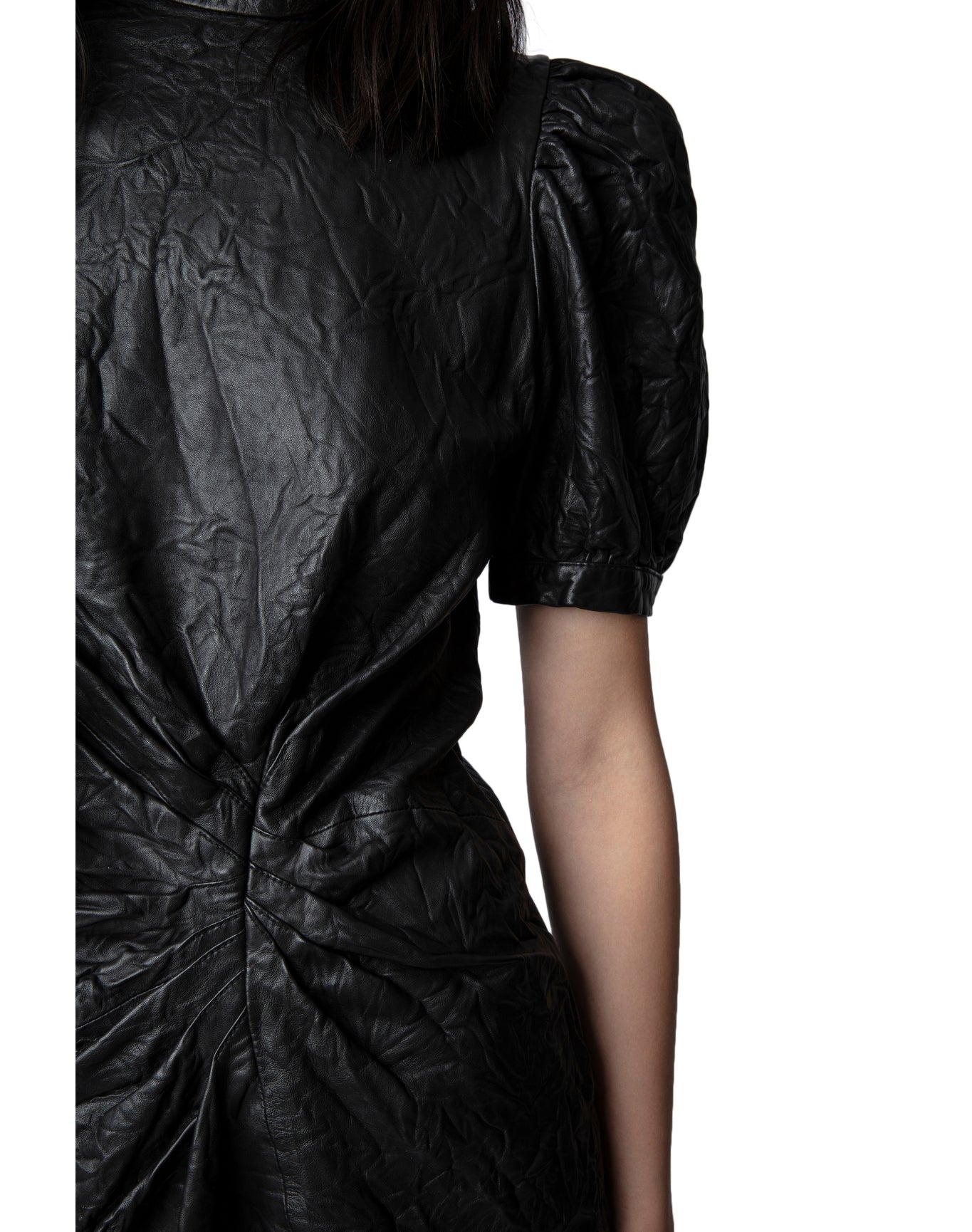 Women | Rixe Cuir Froisse | Noir