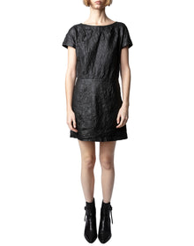 Women | Rexa Cuir Froisse | Noir