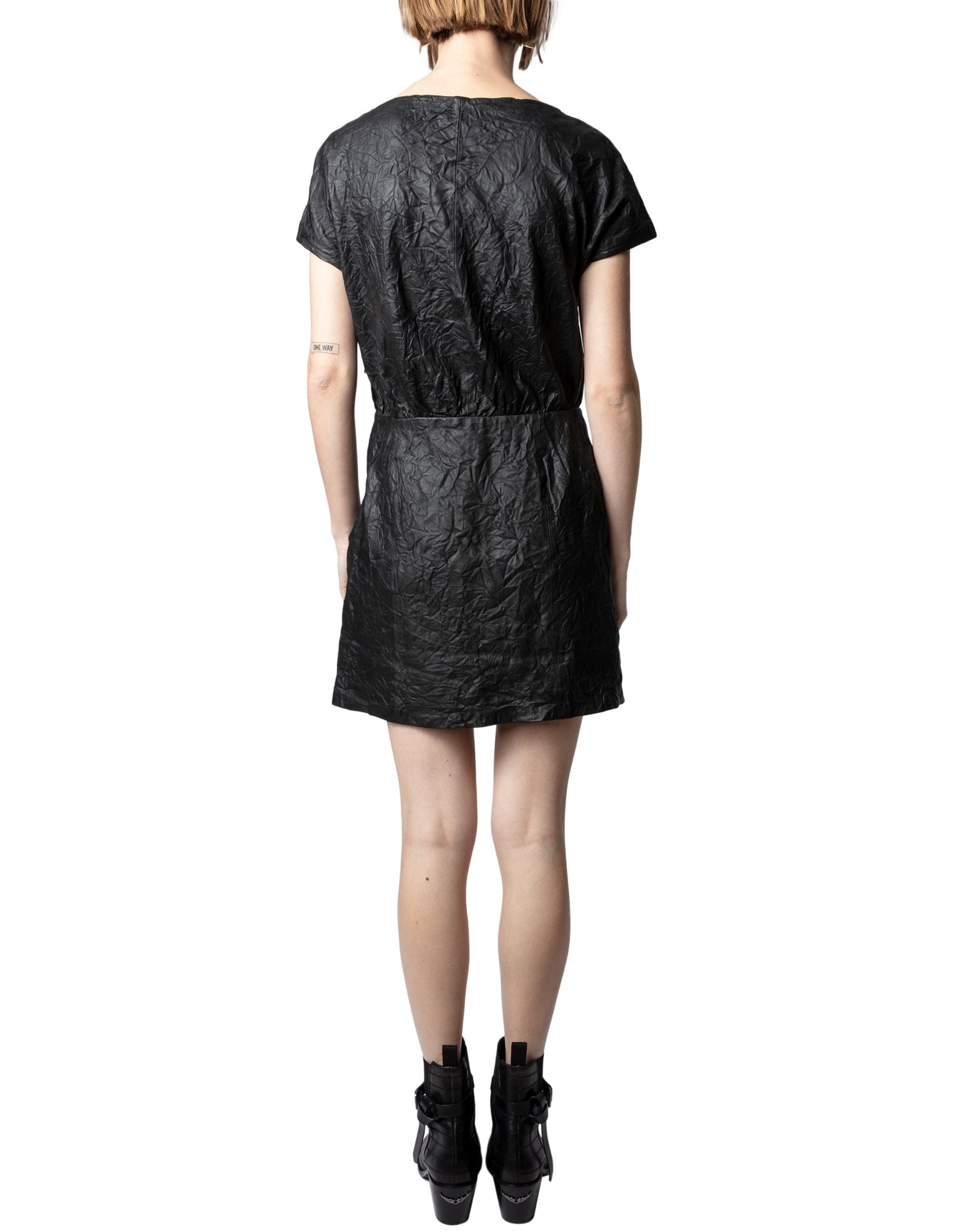 Women | Rexa Cuir Froisse | Noir